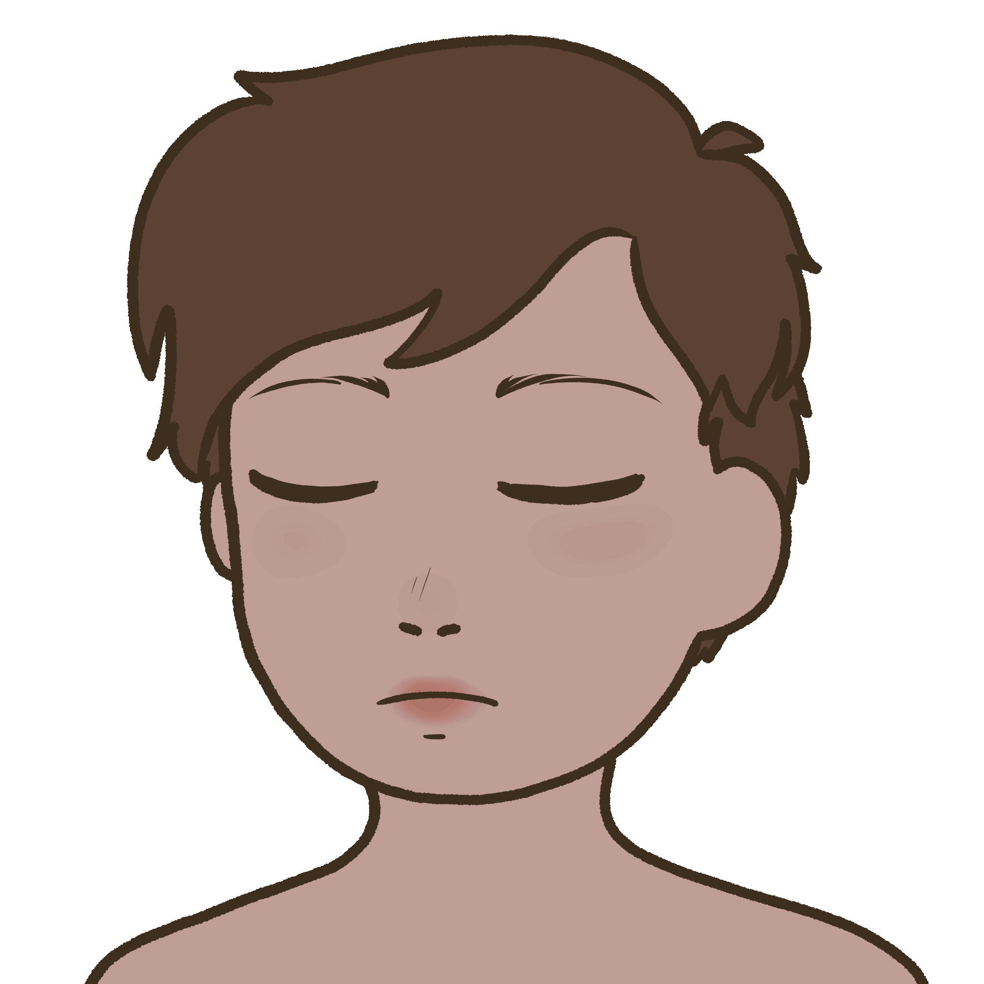 Cat Ethera Profile Image Animated image of Cat. It starts with their eyes closed as their hair moves as if in a breeze. As their eyes open a galaxy appears from behind them and as they close again the galaxy goes with them.